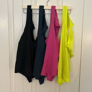 lululemon Swiftly Tech Racerback Tank Top 2.0 Race Length, set of 4, all sz. 4